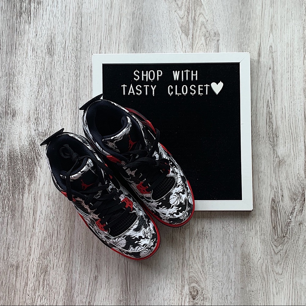 Nike air jordan 4 retro sneakers - Picture 6 of 8